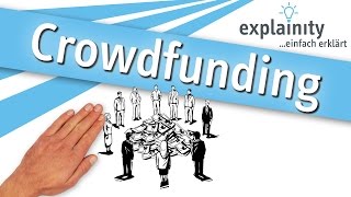 Crowdfunding einfach erklärt explainity® Erklärvideo [upl. by Dihgirb]