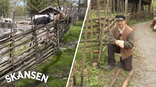 BYGG EN GÄRDESGÅRD – med Skansen [upl. by Mellette564]