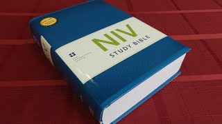 NIV Study Bible Review [upl. by Ellesor397]