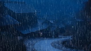 Barulho de Chuva para Dormir Profundamente e Relaxar ⛈ Som de Chuva e Trovões à Noite 10 Rain ASMR [upl. by Anitnas]