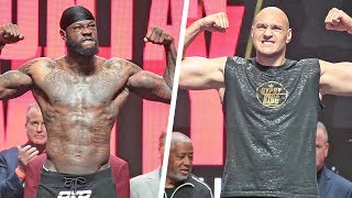 Deontay Wilder vs Tyson Fury II • FULL WEIGH IN amp FACE OFF • Heavyweight Championship Boxing [upl. by Irbmac899]