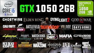 GTX 1050 2GB Test in 31 Games in 2022 [upl. by Yelsnya]