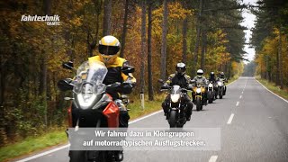 Mehrphasen Training Motorrad  Perfektionsfahrt  ÖAMTC Fahrtechnik [upl. by Razal]