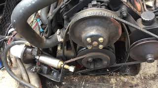 Part 1D  Mercruiser 43 V6 Rebuild  Engine Removal [upl. by Eba827]