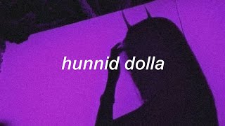 madeintyo  hunnid dolla lyrics [upl. by Fine]