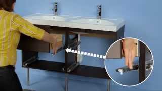 IKEA GODMORGON Double Sink Installation Instructions [upl. by Nakada]