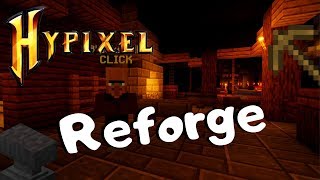 Hypixel Skyblock Guide to REFORGING [upl. by Nairred34]