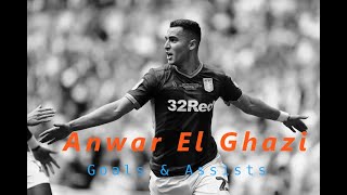 Anwar El Ghazi  All Goals amp Assists  Aston Villa [upl. by Aicertal]