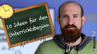 10 Ideen 💡 für einen kreativen Unterrichtsbeginn  Betzold TV [upl. by Llig16]