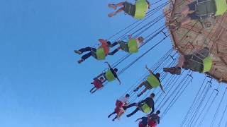 Riding a Swing Ride at Washington State Fair 2017 [upl. by Winonah]