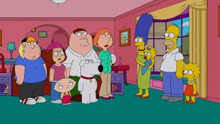 Family Guy  The Griffins Meet the Simpsons [upl. by Illehs]