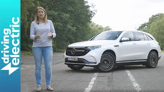 Mercedes EQC 400 review  DrivingElectric [upl. by Ellsworth]