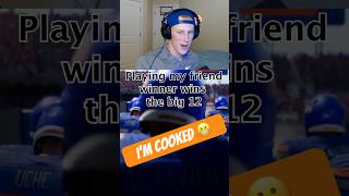 Yeah… I’M COOKED 💀 streamclips boisestatebroncos twitchstreamer eacollegefootball25 funny [upl. by Anihpesoj]