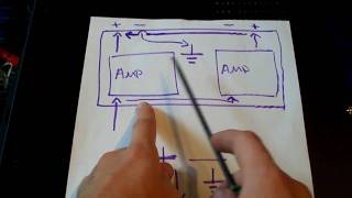 How bridgeable amplifiers work Bridge  Parallel Mono  EXPLANATION [upl. by Powers684]