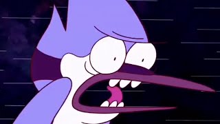 Regular Show MORDECAI Goes crazy and kills RIGBY [upl. by Gamber417]