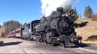 Cumbres and Toltec Scenic Railroad  Chama to Antonito [upl. by Ariom]