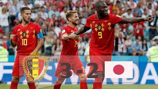 Belgium vs Japan World Cup 2018 highlights moment [upl. by Manus]