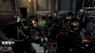 COD Black Ops Zombies Kino der Toten rounds 140 solo gameplay no commentary [upl. by Nylaras]