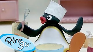 Pingu Loves Food 🐧  Pingu  Official Channel  Cartoons For Kids [upl. by Atiuqahc640]