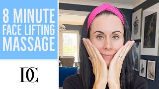 8 Minute Face Lifting Massage [upl. by Pentha]