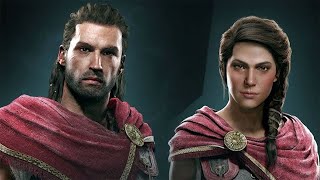 Alexios vs Kassadras Baby Comparison  Assassins Creed Odyssey [upl. by Aynom]