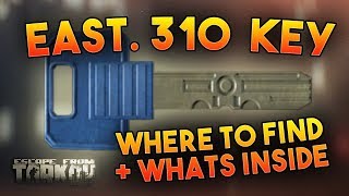 East Wing Room 310 Key  Key Guide  Escape From Tarkov [upl. by Otsirave]