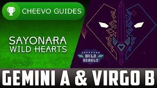 Sayonara Wild Hearts  Gemini A amp Virgo B  Achievement  Trophy Guide [upl. by Sheffy918]