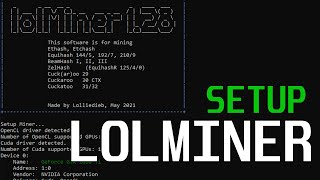 How To Start Mining with LolMiner [upl. by Ennaoj]