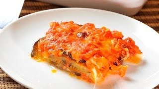 Lasaña de berenjenas  Eggplant Lasagna [upl. by Kristof575]