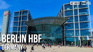 Berlin Hauptbahnhof  Central Station  🇩🇪 Germany 4K HDR Walking Tour [upl. by Inod]