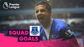 Excellent Everton Goals  Cahill Sigurdsson Mirallas  Squad Goals [upl. by Lyrej]