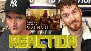 Malhari SONG  Bajirao Mastani  REACTION [upl. by Aileen]