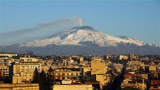 Dramatic Eruptions From Mount Etna Europes Largest Volcano [upl. by Riki84]