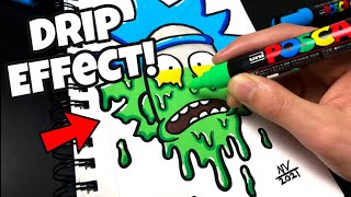 How To Draw The DRIP EFFECT Like A Pro Art Tutorial [upl. by Block529]