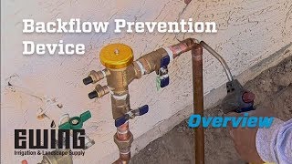 Irrigation Backflow Prevention Device Overview [upl. by Anafetse]