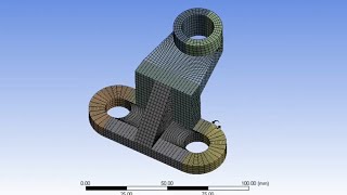 How to Obtain Hexahedral Structural Meshing in ANSYS  Learn Mesh Structuring Techniques [upl. by Thanh535]