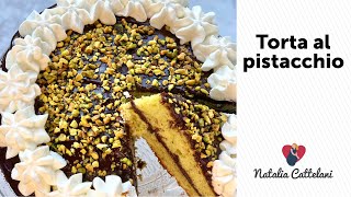 TORTA AL PISTACCHIO CON 4 INGREDIENTI  Ricetta facile e veloce  Natalia Cattelani [upl. by Ettesyl]