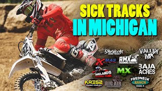 Ten Awesome Motocross Tracks In Michigan [upl. by Sivla585]