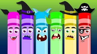 Scary Crayons Song  Songs for Kids  Nursery Rhymes for Kids [upl. by Malkah]