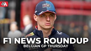 F1 Belgian Grand Prix  News from the Paddock [upl. by Yggep456]