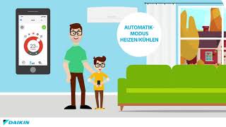 Daikin Familie Smart Heizen mit Klimaanlage [upl. by Gilli]