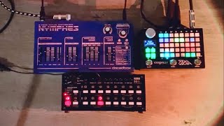 Dreadbox Nymphes Empress ZOIA Korg SQ1 Ambient Jam [upl. by Natividad]