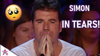 Auditions That Brought Simon Cowell To Tears  Warning You Will CRY [upl. by Ophelia]