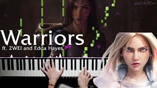 Warriors  Season 2020  League of Legends  Piano Cover 🎹 [upl. by Naleag]