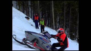 World Championship Snowmobile Hill Climb [upl. by Fatima520]