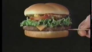 Dairy Queen Quarterpound Grill Burger Basket Commercial  2006 [upl. by Kired93]