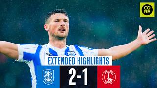 EXTENDED HIGHLIGHTS  Huddersfield Town 21 Charlton Athletic [upl. by Nylahs371]