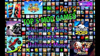 MOD GAME Best 5 Mod Apk Games For Android 2021 Super Mod Games  Part 2 Install And Enjoy [upl. by Kampmeier]