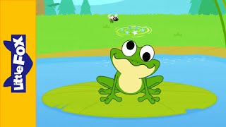 Little Green Frog  Nursery Rhymes  By Little Fox [upl. by Skinner]