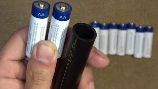 DIY Home made AA 15V Alkaline battery holder in series [upl. by Morril]